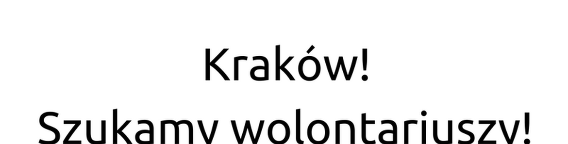 Poszukujemy wolontariuszy - TUS dla dzieci