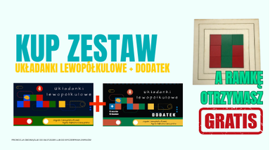 KUP ZESTAW UKŁ. LEWOPÓŁKULOWE + DODATEK A RAMKĘ OTRZYMASZ GRATIS!