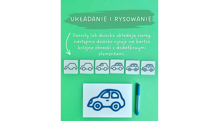 Moje pierwsze układanki. Ułóż dalej! Szeregi