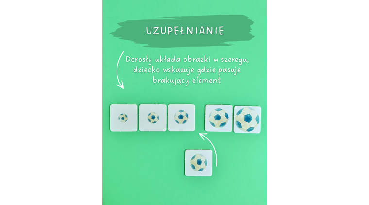 Moje pierwsze układanki. Ułóż dalej! Szeregi