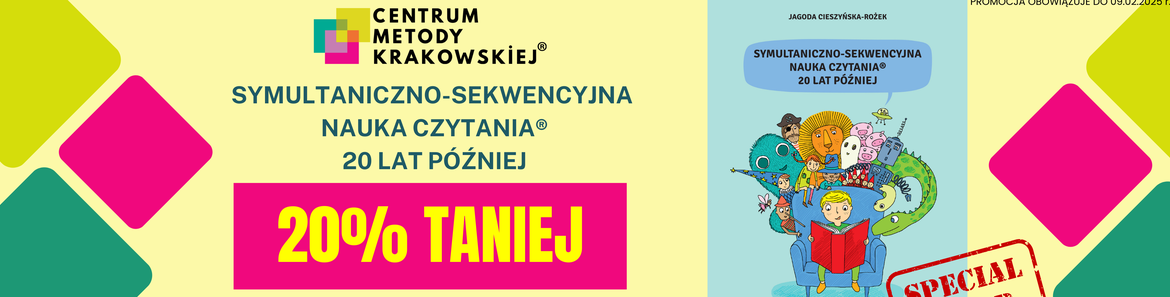 Symultaniczno-Sekwencyjna Nauka Czytania® 20 lat później - 20%!